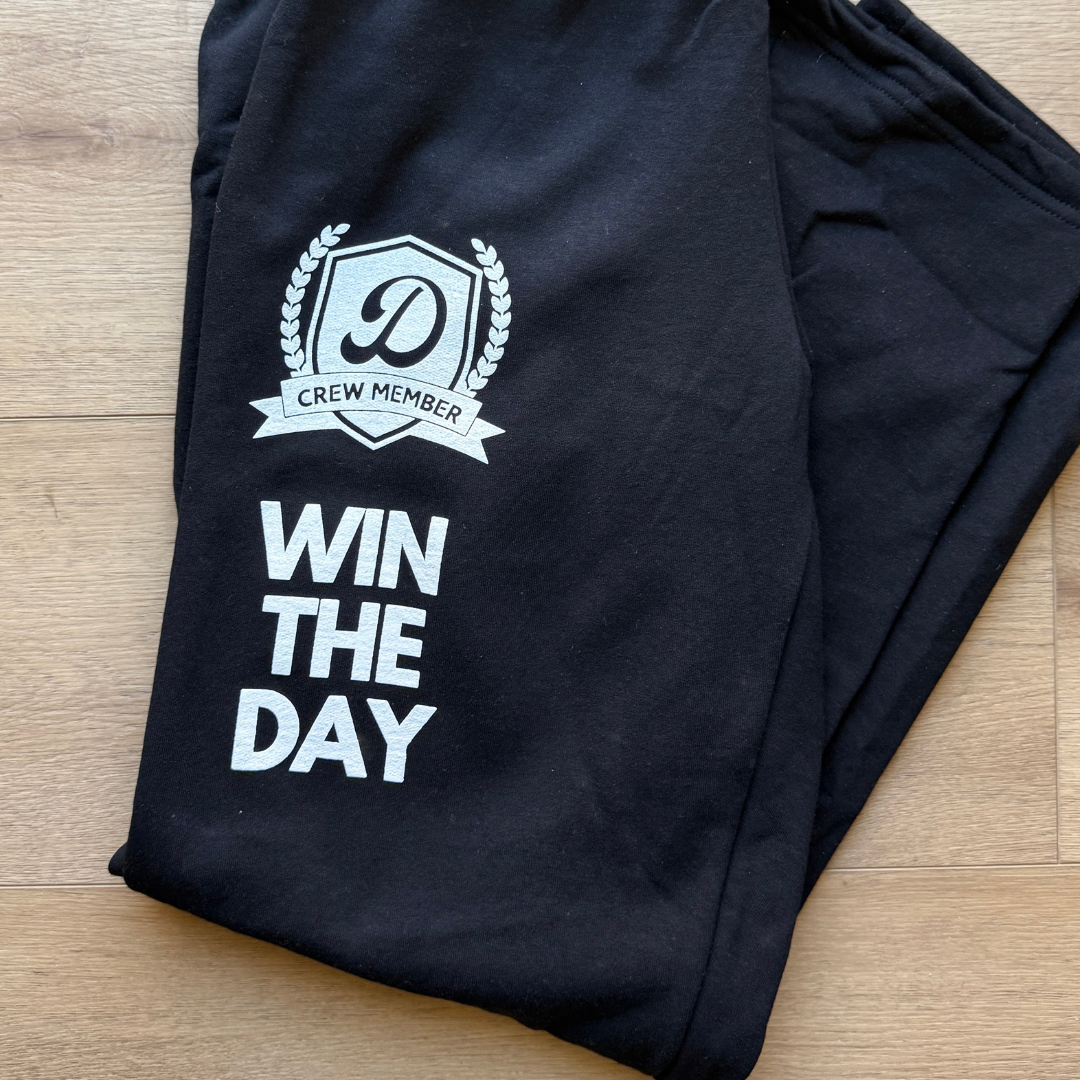 Daily Deposits Crew Open Bottom Joggers