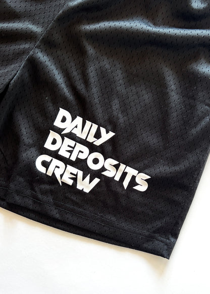 Daily Deposits Crew Mesh Shorts