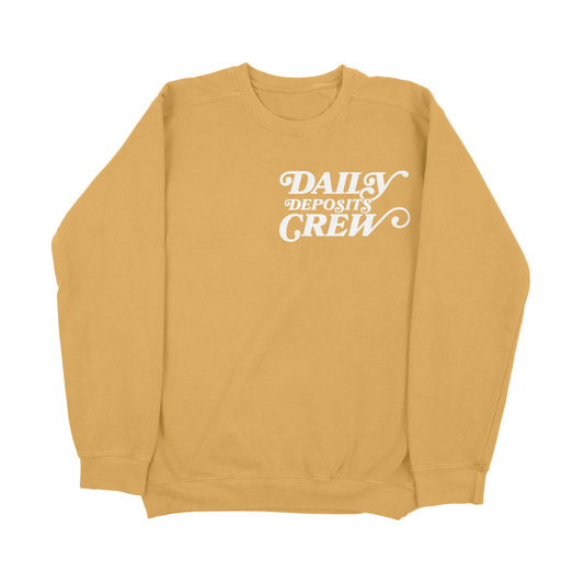 Daily Deposits Crew Fleece Crew Neck